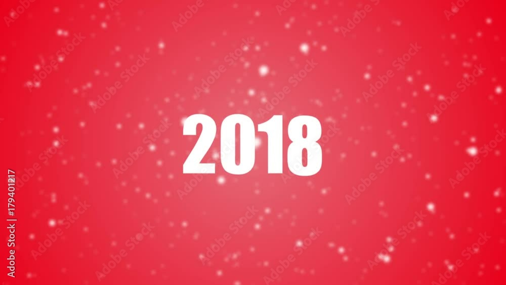 Pink background and snowflake 2018 New Year animation. Best for New Year's Eve, Celebration concept. Pink background and snowflake 2018 New Year animation. Best for New Year's Eve, Celebration concept.