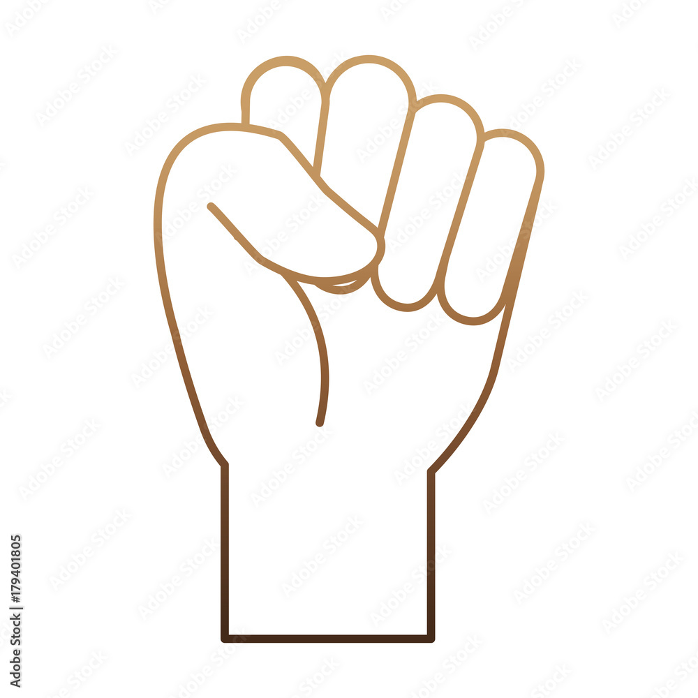 human hand icon over white background vector illustration human hand icon over white background vector illustration