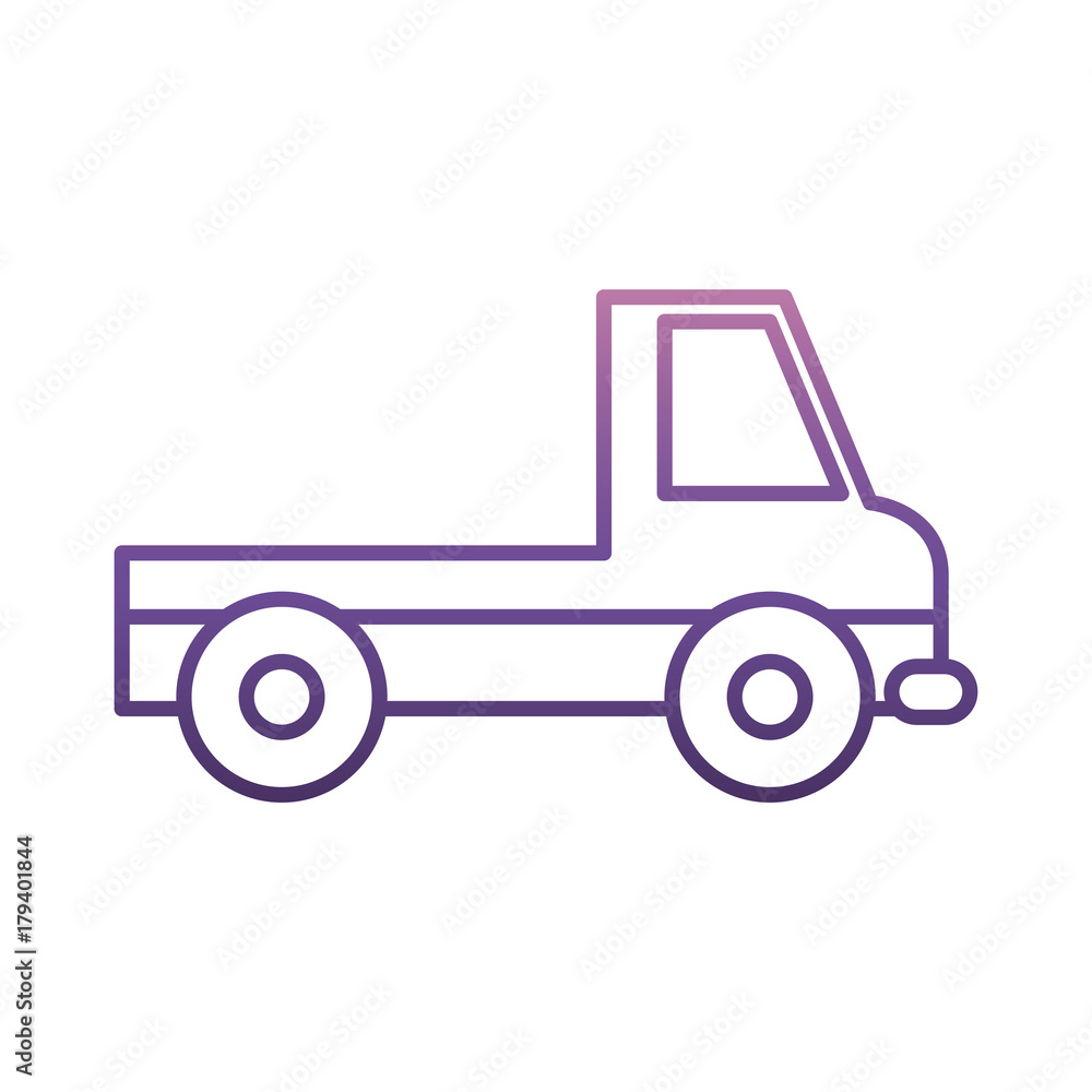pickup icon over white background vector illustration pickup icon over white background vector illustration