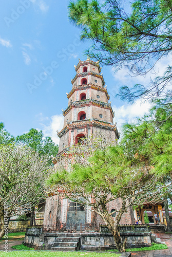 Thien Mu Pagoda, Celestial Lady Pagoda, Hue, Vietnam