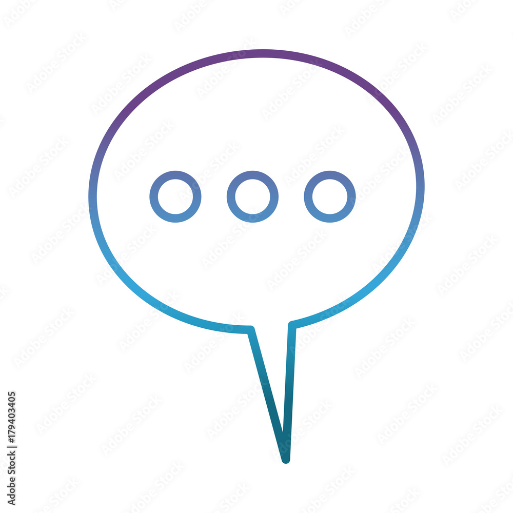 speech bubble icon over white background vector illustration speech bubble icon over white background vector illustration