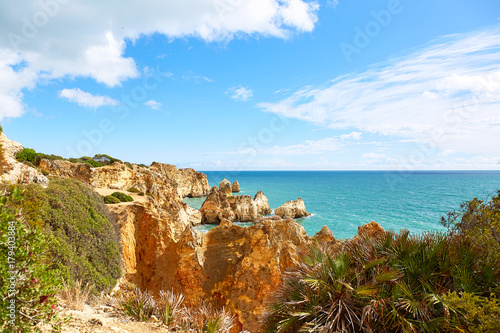 Rocky coast of Atlantic Ocean, Portugal