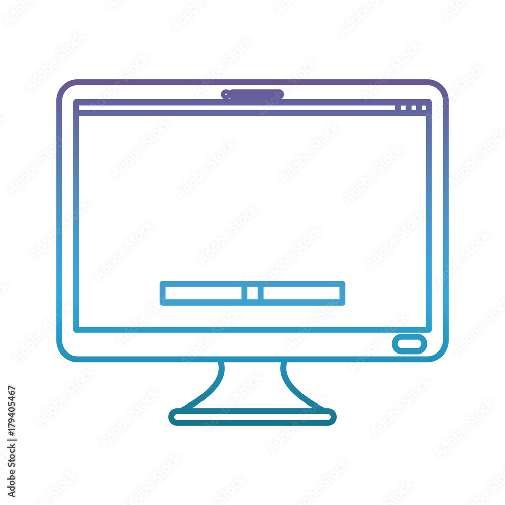 computer icon over white background vector illustration computer icon over white background vector illustration