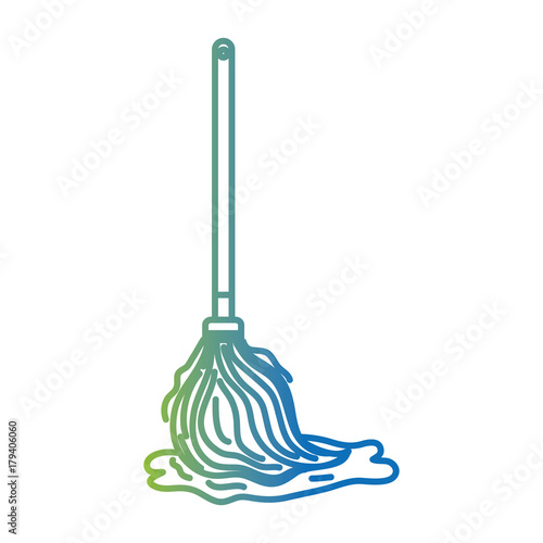 line mop sweep object to clean the house