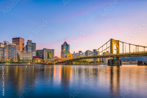 Canvas-taulu Pittsburgh, Pennsylvania, USA