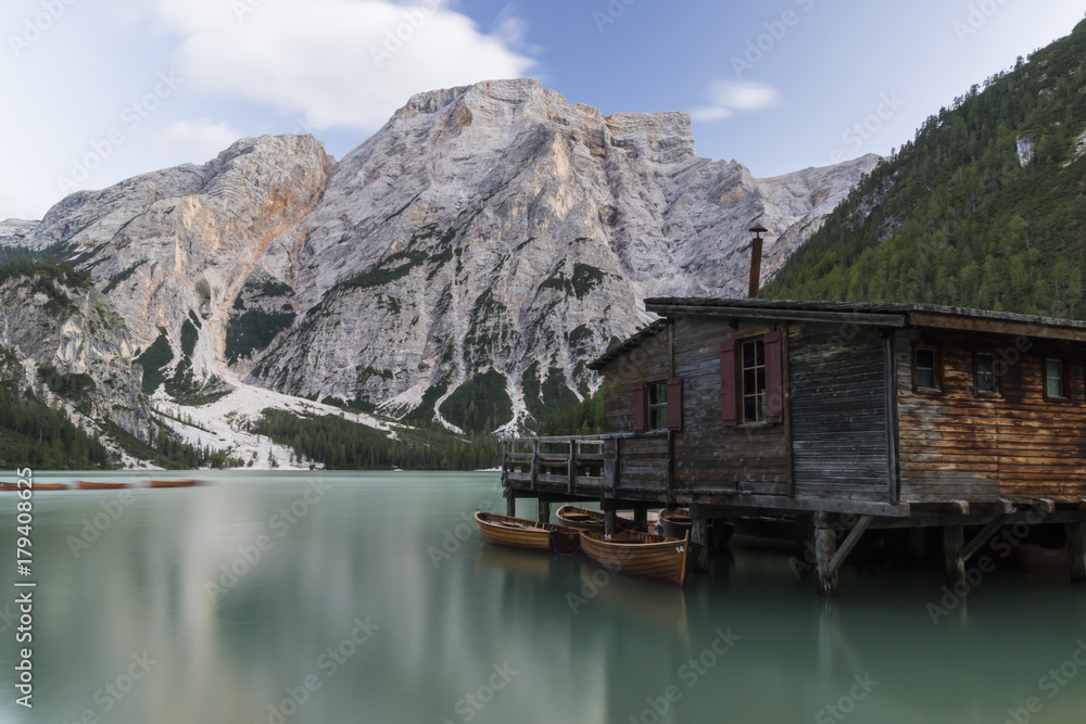 Obraz premium Lago di Braies