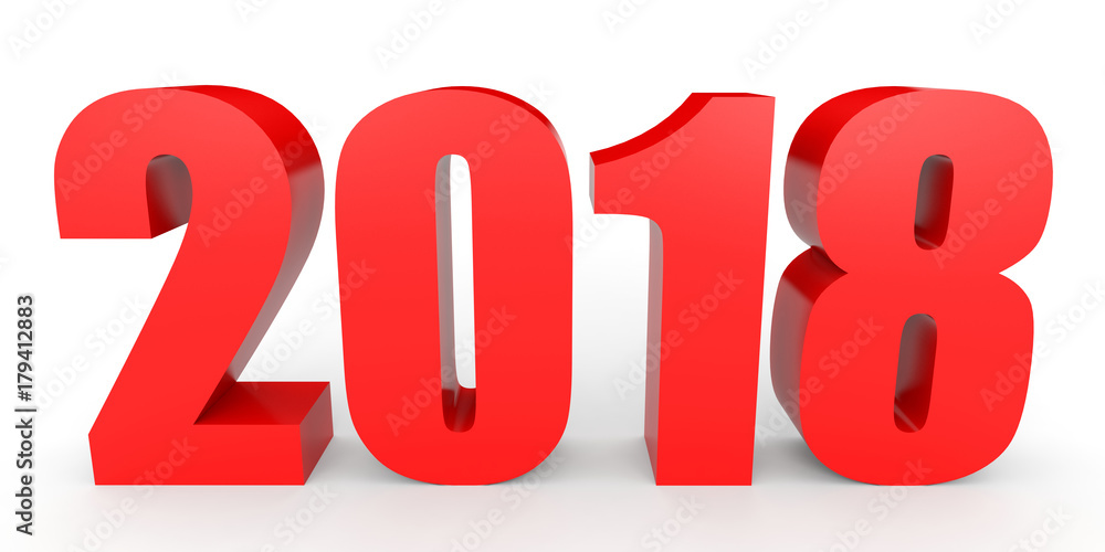 2018 New Year. Text. 2018 New Year. Text.