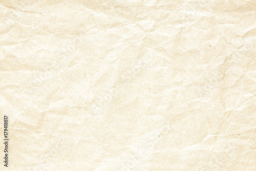 Old crumpled pale yellow texture