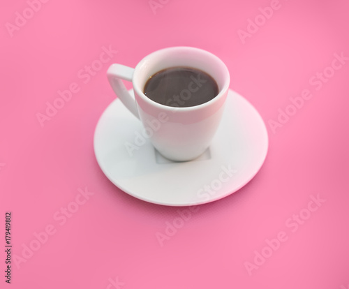 Pink coffee