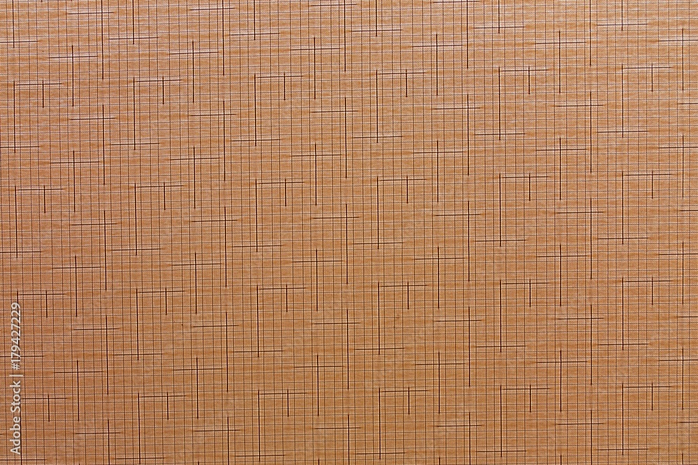 Plain brown textural fabric