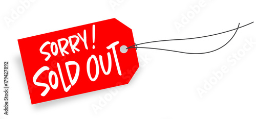 Sorry sold out