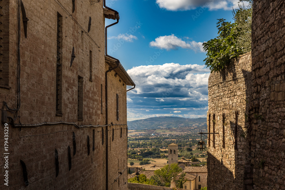 the alley of Foligno the alley of Foligno
