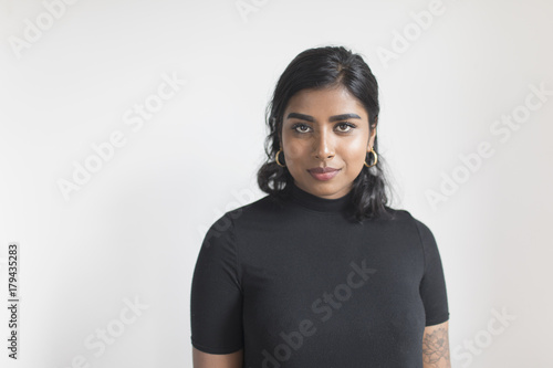 Portrait of a young woman