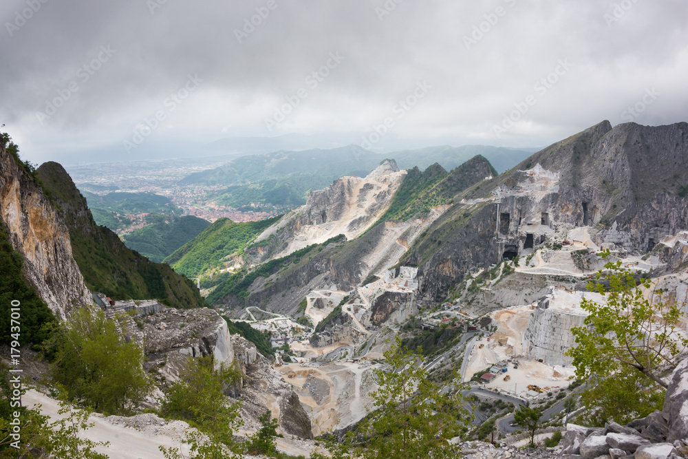 Carrara marble quarry, Italy