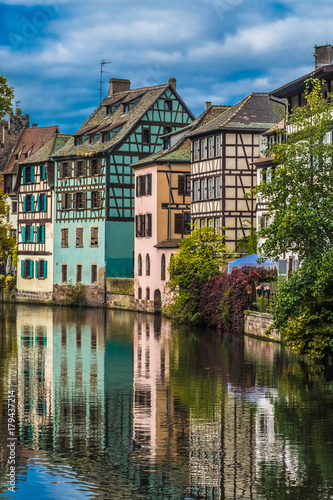 Fototapeta Naklejka Na Ścianę i Meble -  La Petite France, Strasbourg, Alsace, France