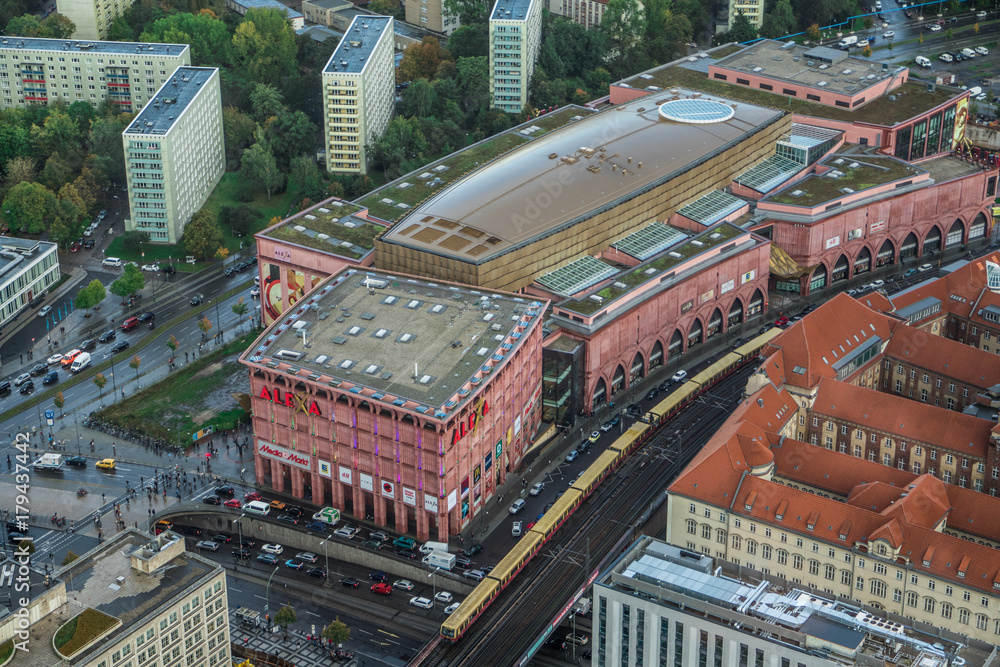 Naklejka premium Berlin von oben V