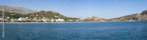 panorama, the bay of Plakias, Crete Greece