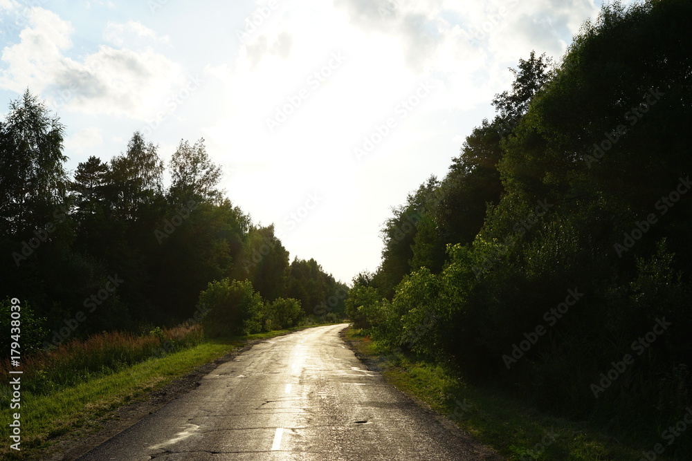 Fototapeta premium road