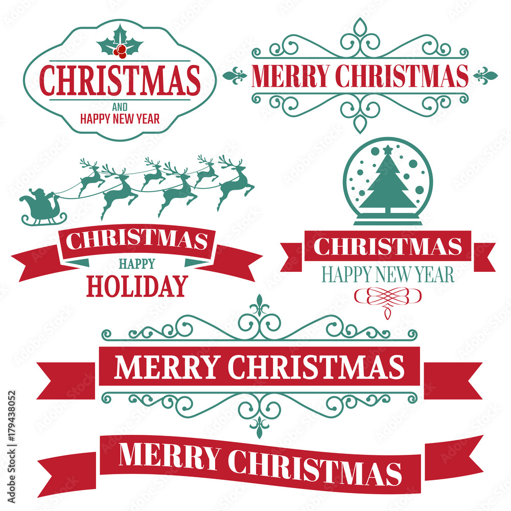 Fototapeta premium Christmas Background Vector background