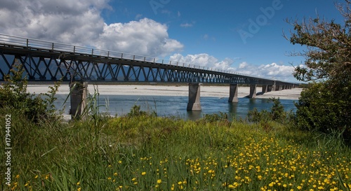 Waita river New Zealand photo