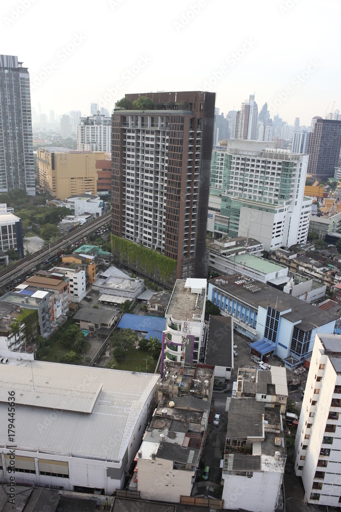 Obraz premium ビル群、ああ果てしない大都会、 