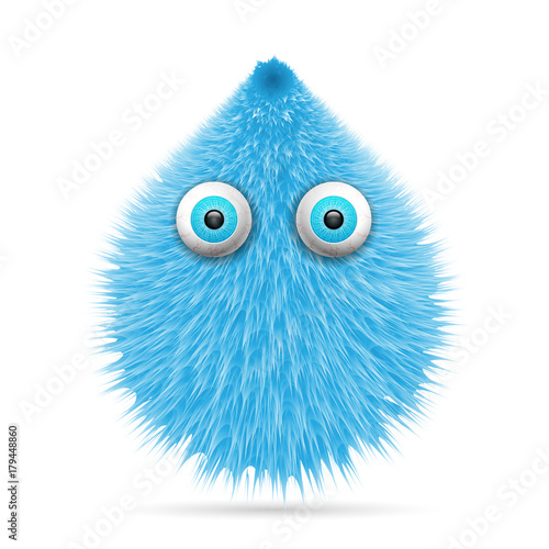 Hairy cartoon
