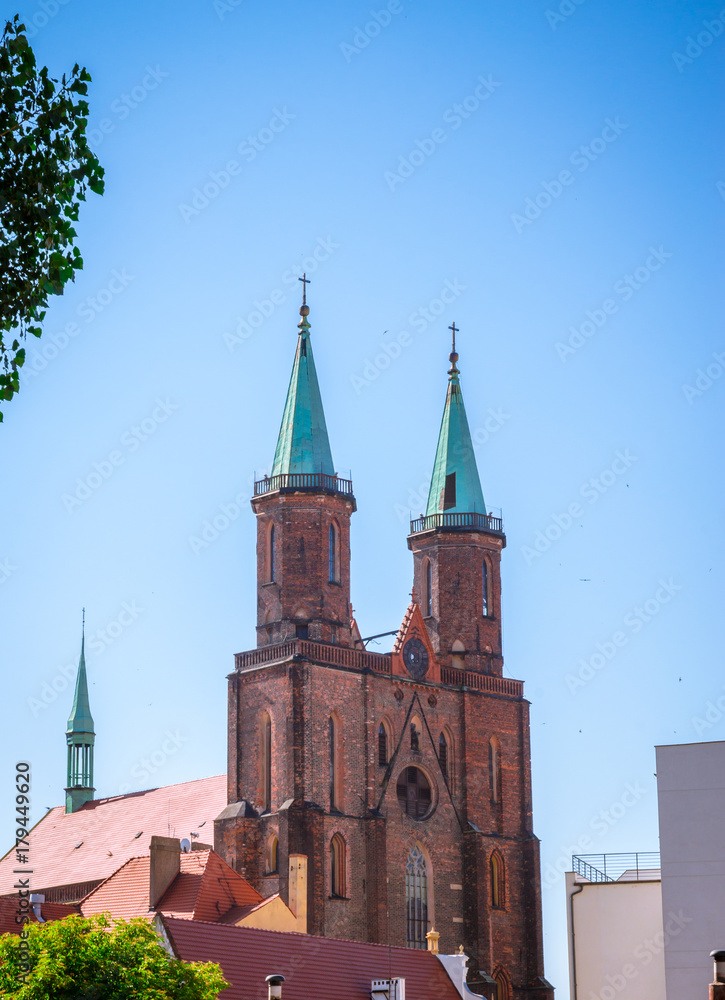 Cathedral of Saints Peter and Paul in Legnica, Silesia, Poland
