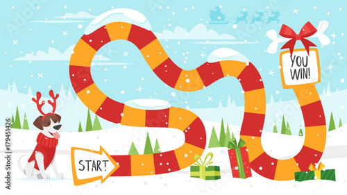 Christmas board game