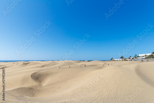 Dunes at Maspalomas  Gran Canaria  Spain