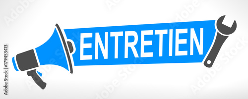 entretien sur mégaphone