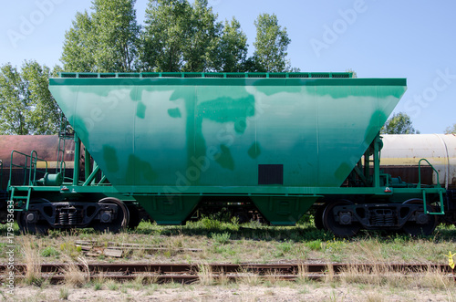 Railway wagons photo