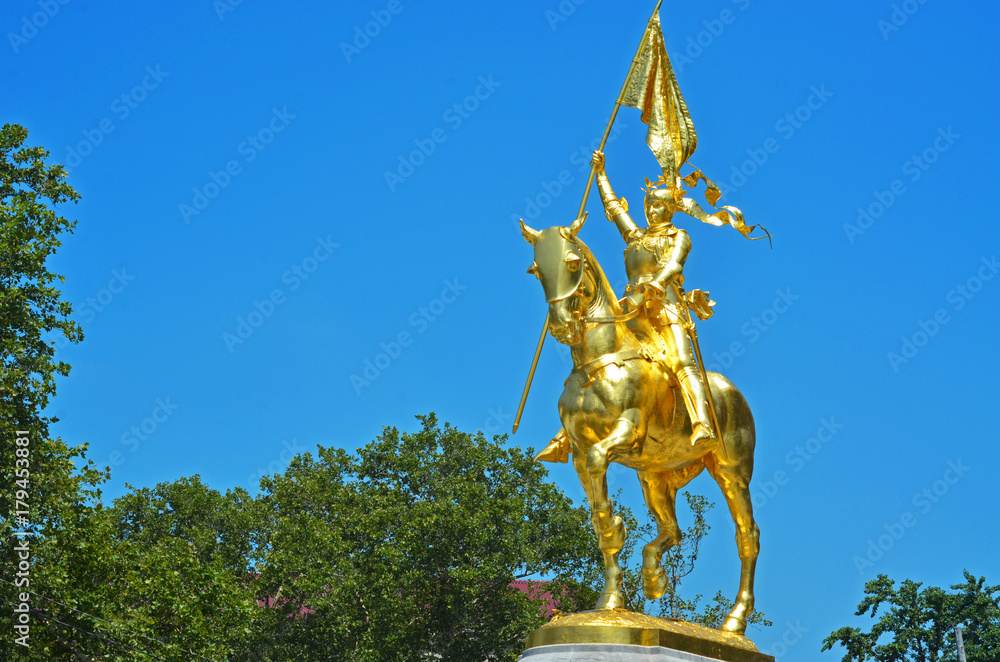 Fototapeta premium Joan of Arc Statue