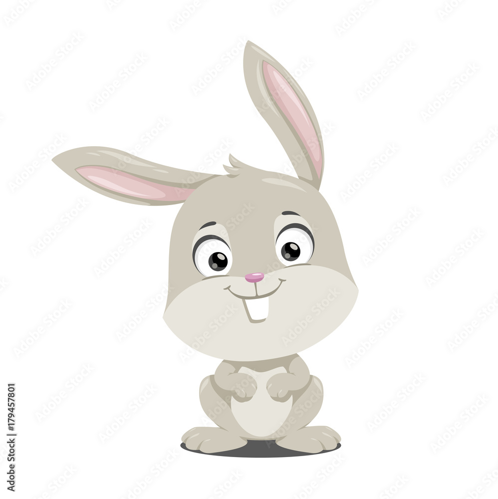 Obraz premium Bunny. Vector illustration