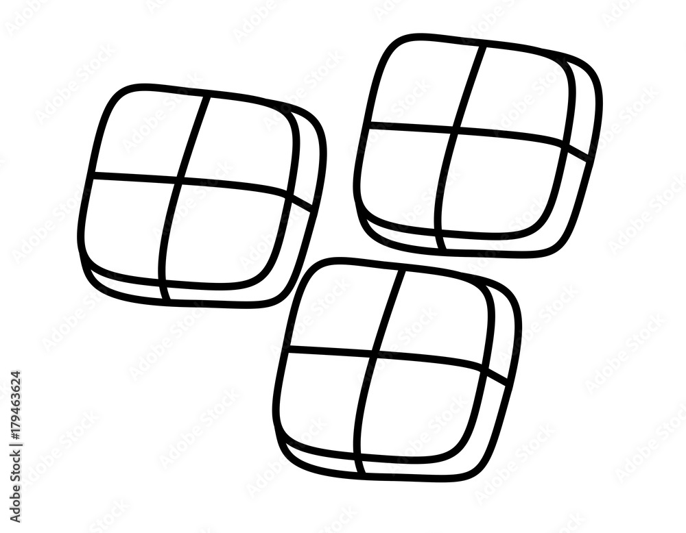 クッキー 線画 Stock イラスト Adobe Stock