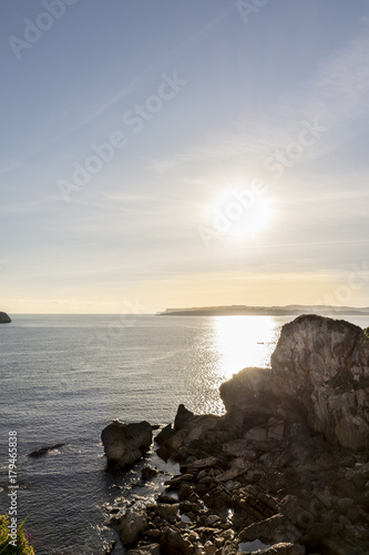 Amanecer en el cantabrico  Santander