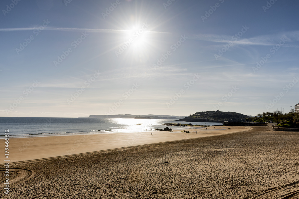 playa solitaria