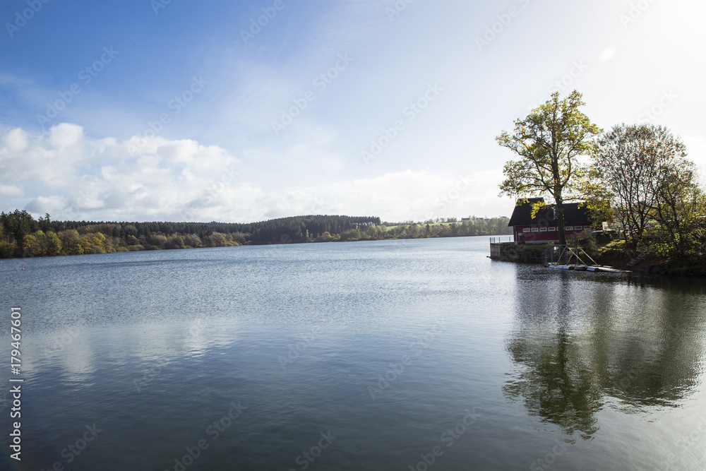 Fototapeta premium Haus am See