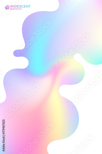 Abstract iridescent background 