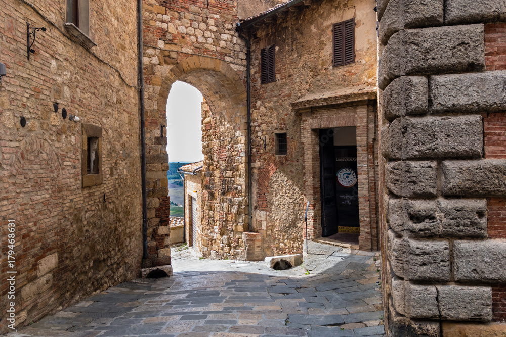 Entrance to Montepulciano
