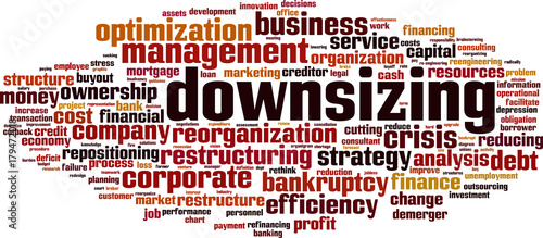 Downsizing word cloud