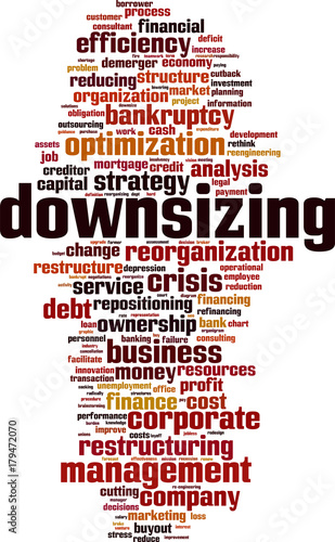 Downsizing word cloud