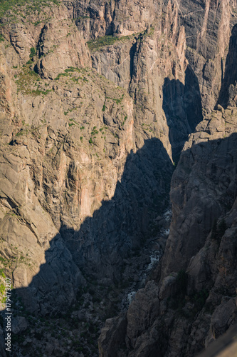 Black Canyon of the Gunnison National Park Colorado Landscape Cliffs