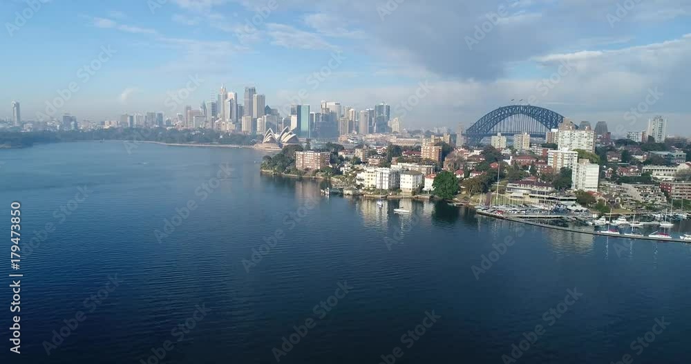 Backward from Sydney city CBD and Harbour bridge between Kurraba point and Kirribilli.
Backward from Sydney city CBD and Harbour bridge between Kurraba point and Kirribilli.