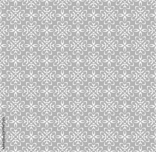 Gray background, seamless pattern