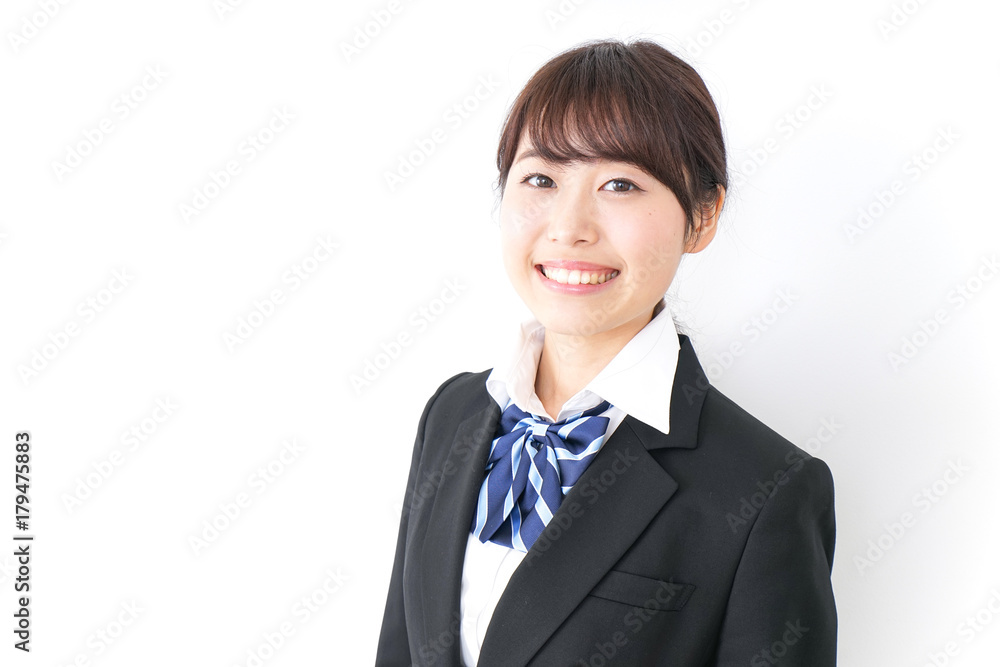 high school student in uniform high school student in uniform