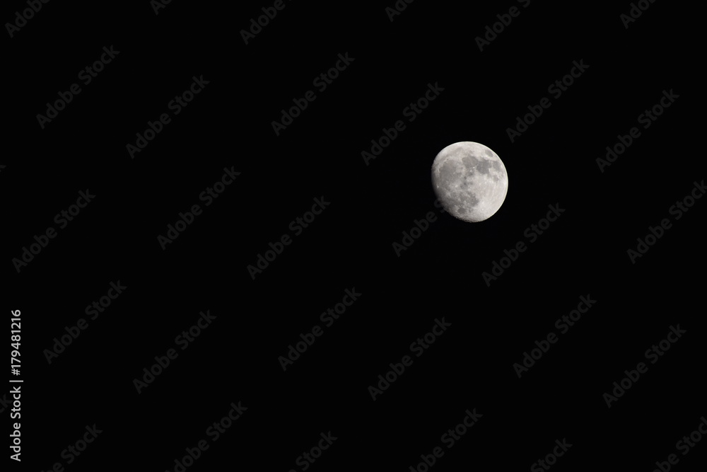 beautiful moon in dark background beautiful moon in dark background
