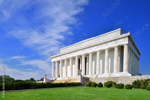 Abraham Lincoln Memorial In Washington DC