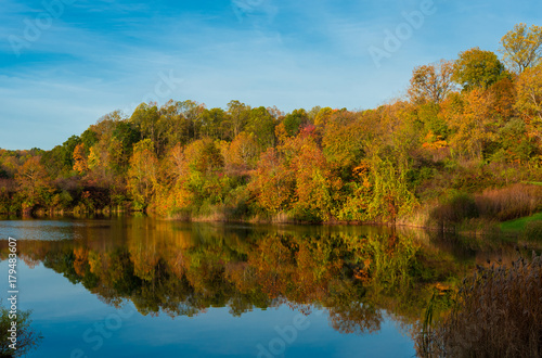 Indigo Lake in autumn