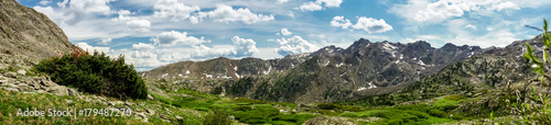 Rocky Mountain Landscape - Panorama
