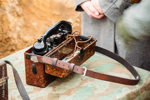 Military Communications Device Germany World War II